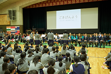 学校訪問：跡見学園中学校（4/17）、中央大学附属中学校（4/19）