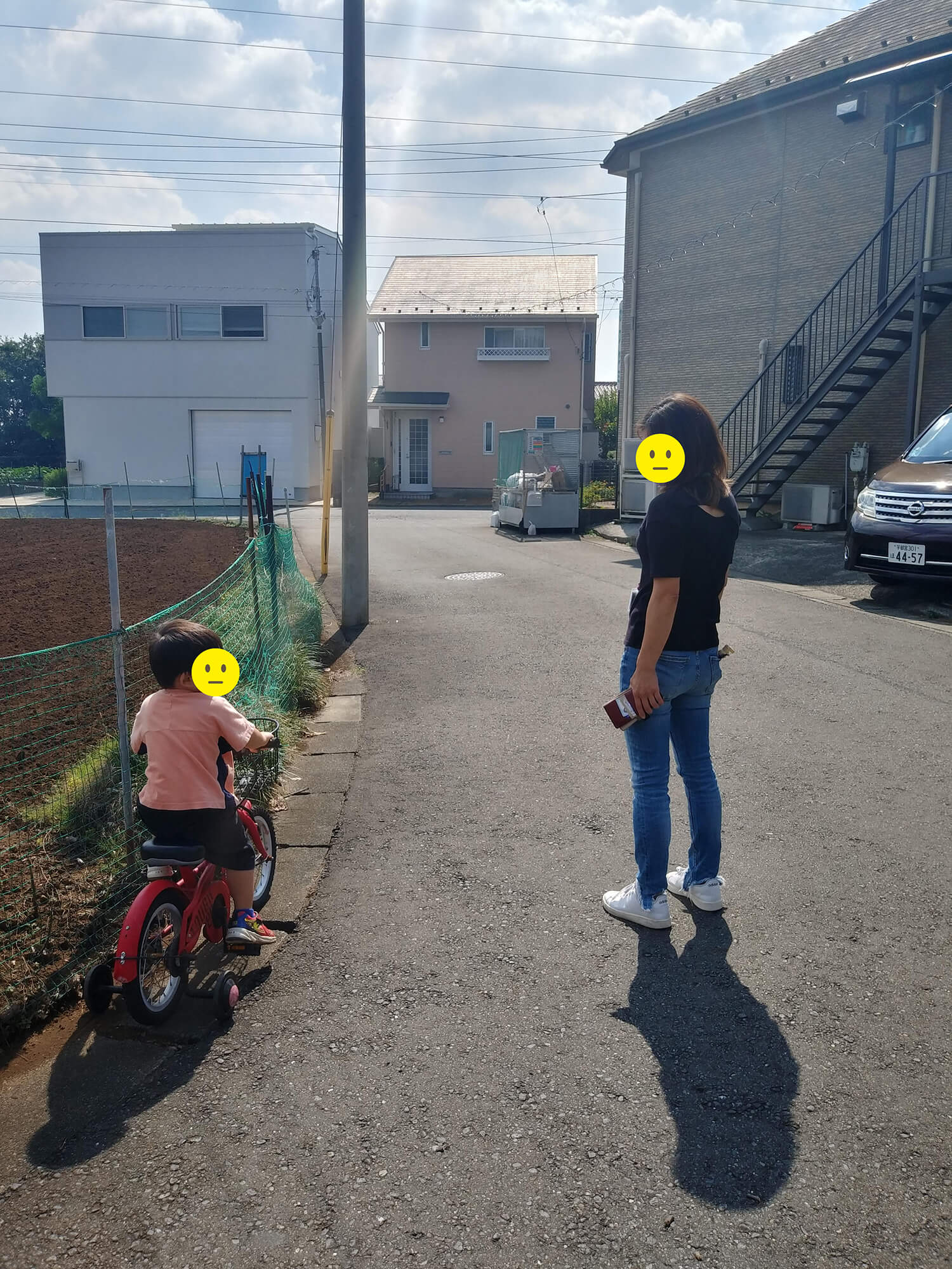 06 次男のお迎えに