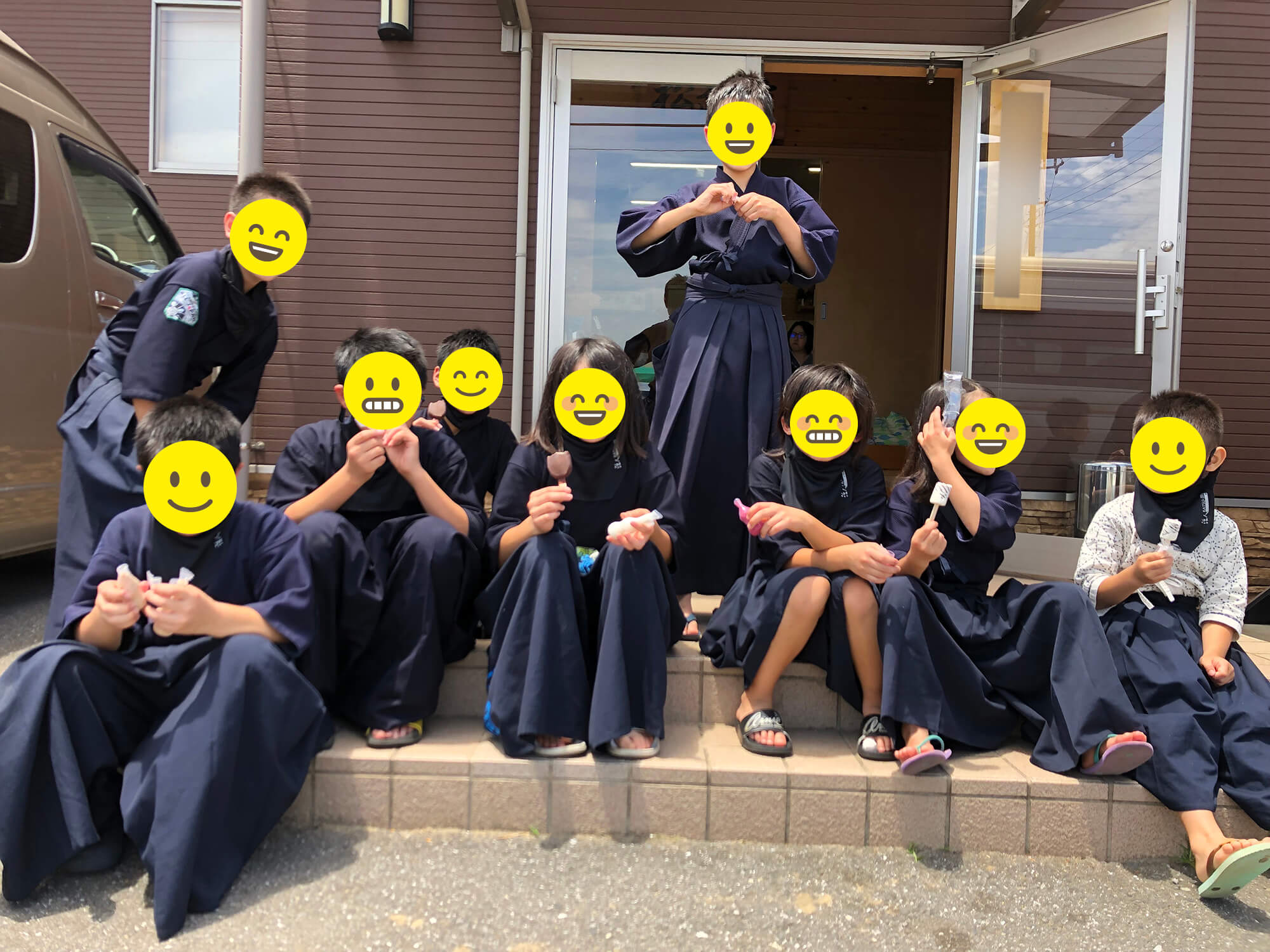 01 地元の剣友会の仲間