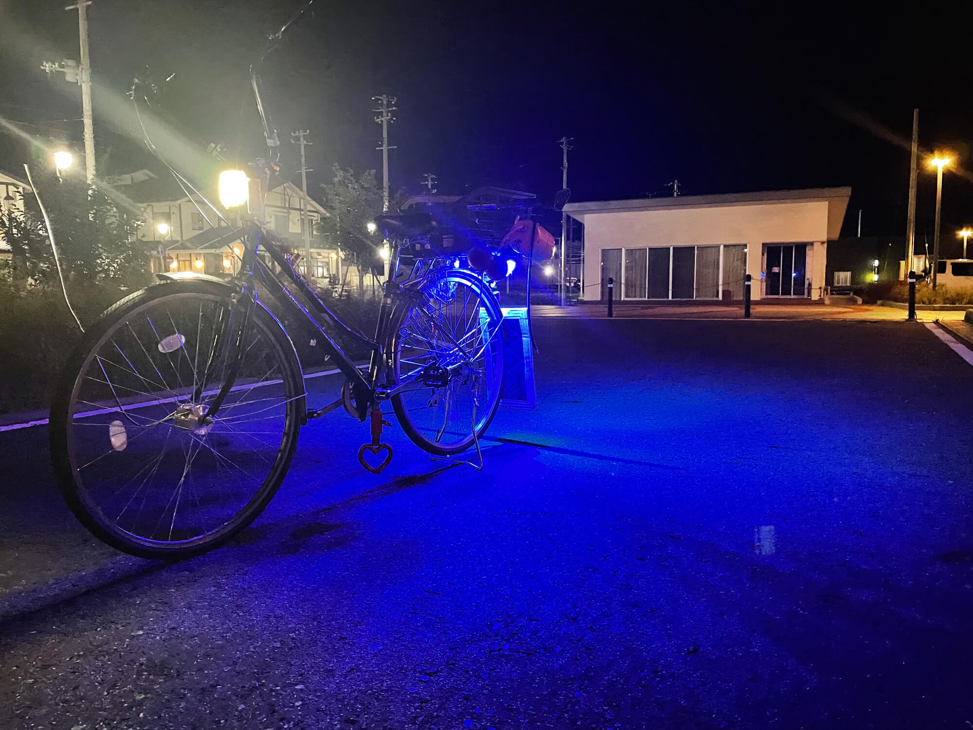 08 友達の自転車