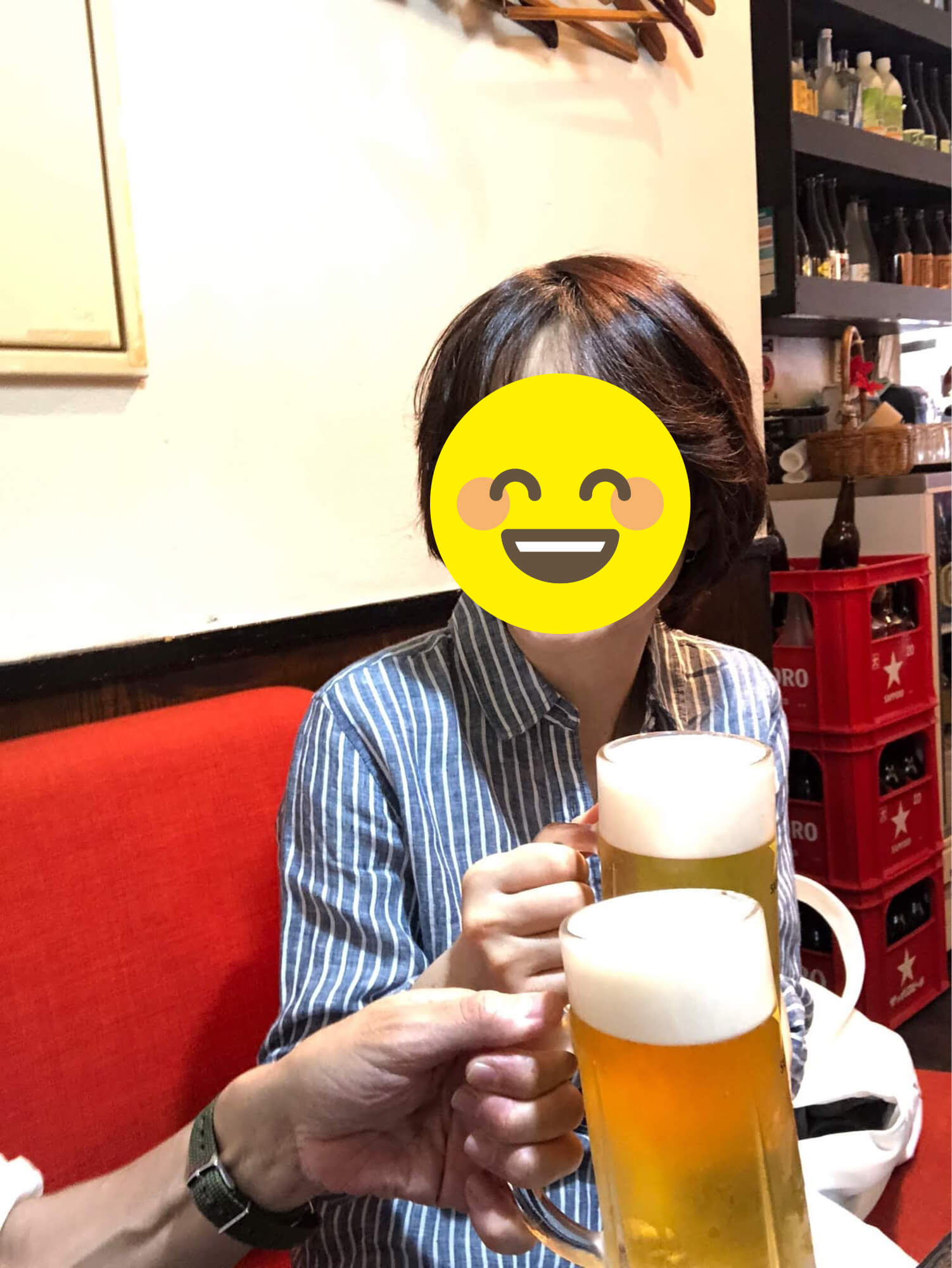 マイペースさんの自分らしい写真〈満面の笑み〉