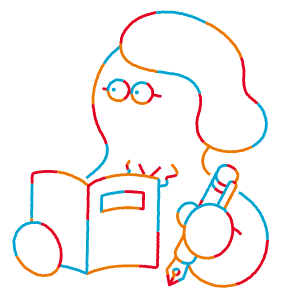こども研究所おとな研究員 イラスト