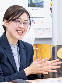 大分大学 教育学部初等中等教育コース(美術)准教授 藤井 康子氏