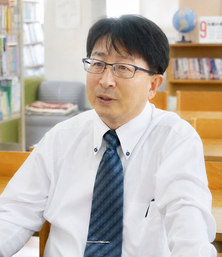 平群町立平群北小学校・森下展弥校長