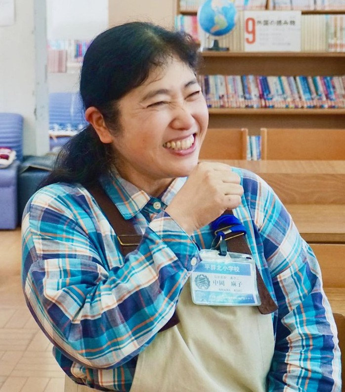 平群町立平群北小学校・中岡麻子司書