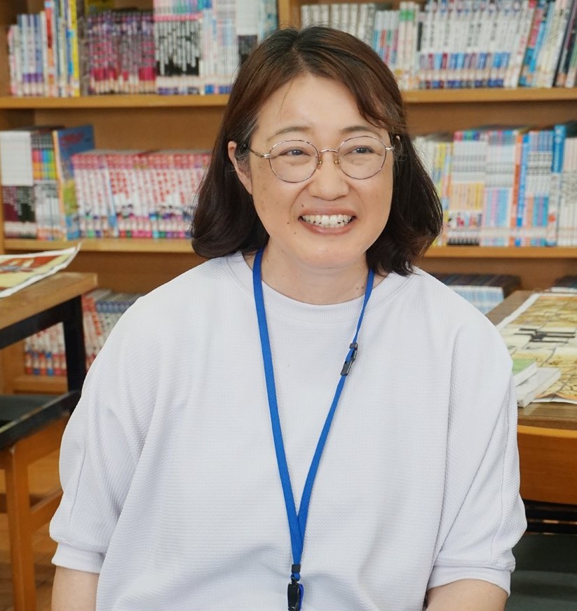 横須賀市立長浦小学校・矢田部磨貴子学校司書