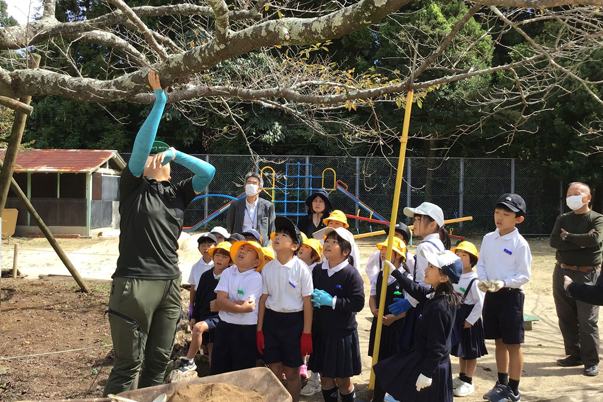 【地域学習「芳野学」】作句につながる体験活動