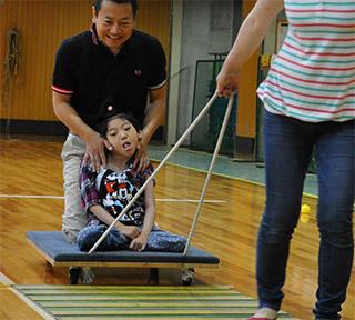 HBG重度・重複障害児スポ・レク活動教室「はなまるキッズ」