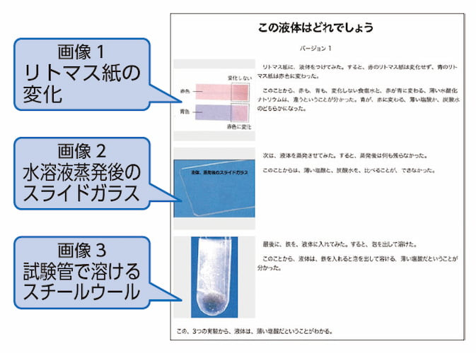 理科の実践における「ロンリー」の画面